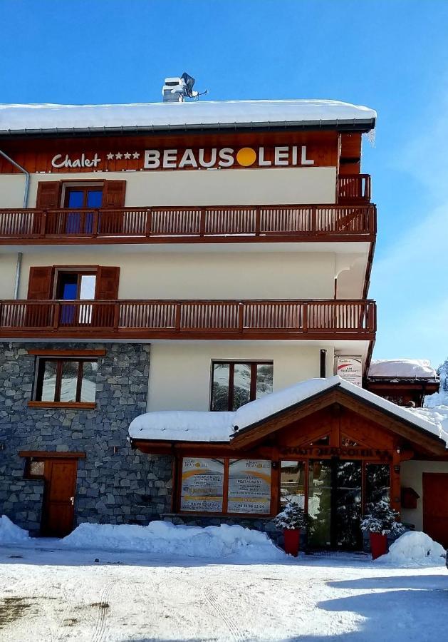 Chalet Beausoleil 4 Etoiles - Prestige - Au Pied Du Col De La Croix De Fer Saint-Sorlin-d'Arves Exterior photo